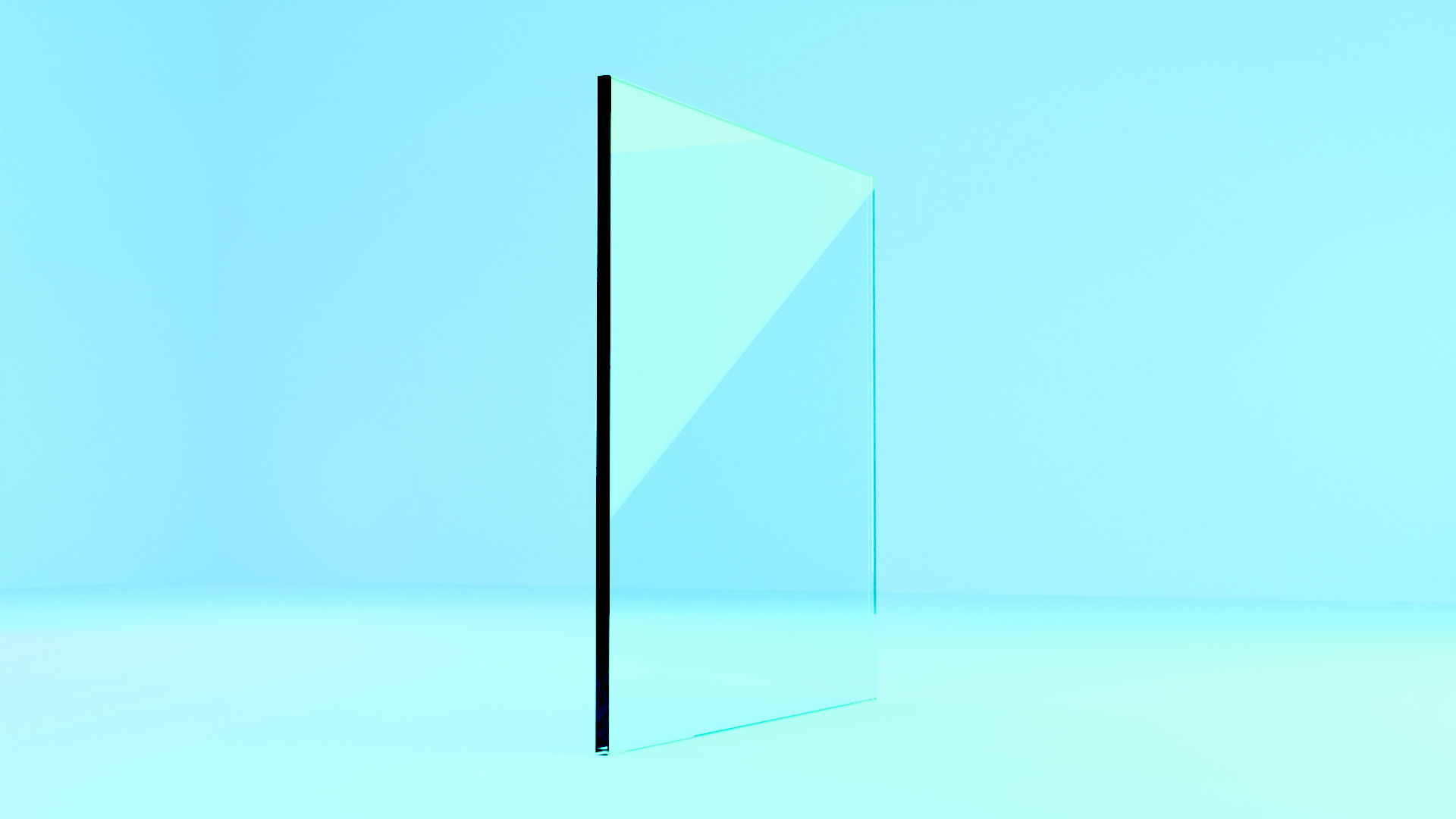 Getint glas schuifwand